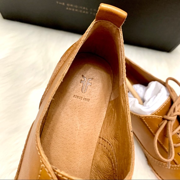 Frye Grace CVO Oxford Flat Tobacco - Picture 10 of 14